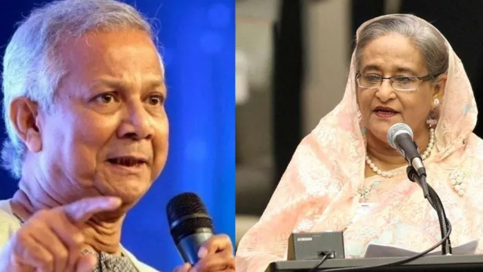 शेख हसीना ने मुहम्मद यूनुस पर बोला हमला (फाइल फोटो)