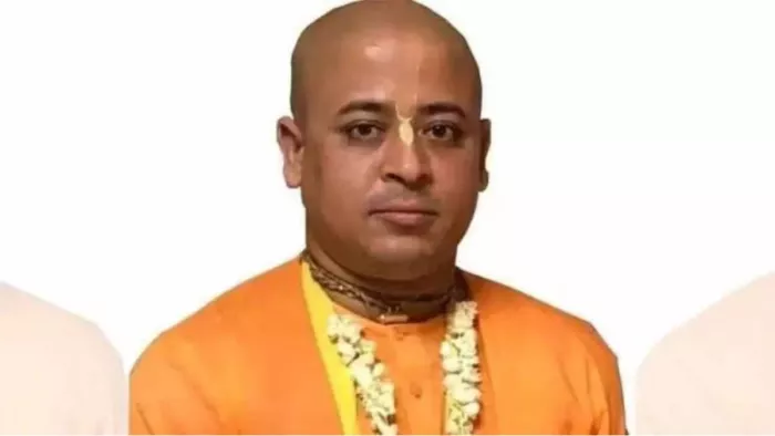 बांग्लादेश में हिंदू धर्मगुरु चिन्मय कृष्णदास (Photo Jagran)