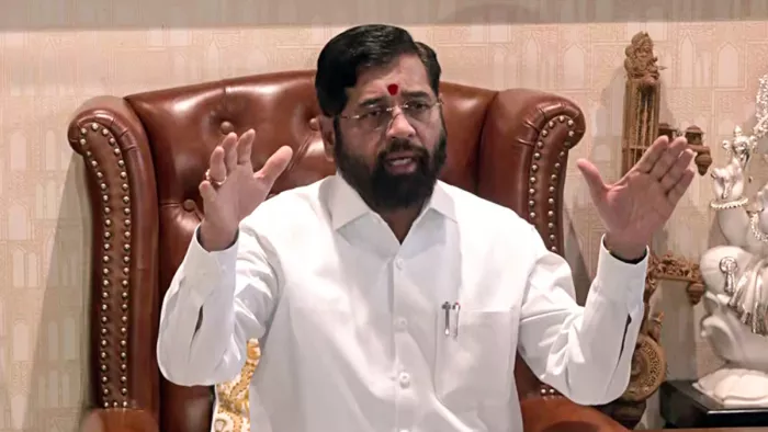 महाराष्ट्र के कार्यवाहक मुख्यमंत्री एकनाथ शिंदे। ( फोटो- एएनआई)