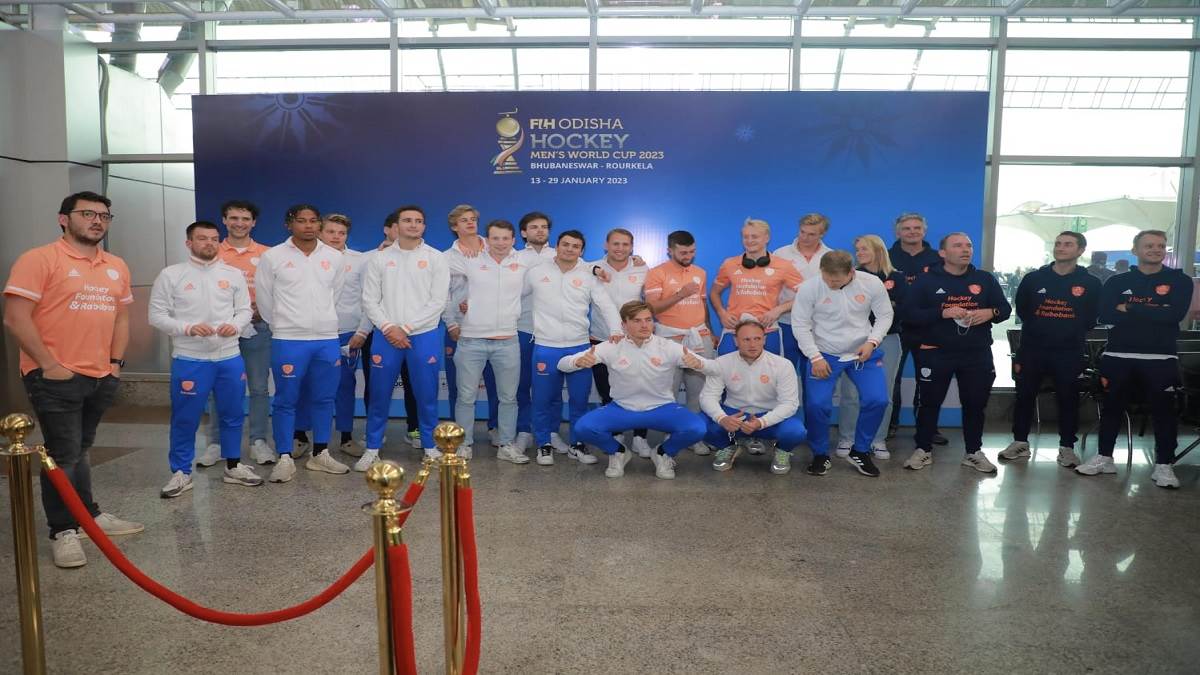 hockey world cup 2023 three time hockey world champion netherlands reached bhubaneswar coach said that this time the team is inexperienced