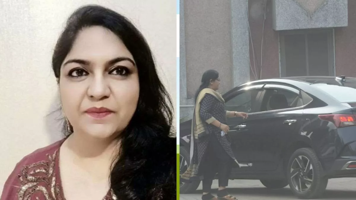 आठ माह बाद जेल से निकली निलंबित आईएएस पूजा सिंघल, पति संग कार में बैठकर हुई  रवाना, सुप्रीम कोर्ट ने दी जमानत - Suspended IAS Pooja Singhal released  from jail after eight