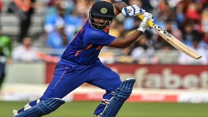 IND vs SL: संजू सैमसन, विकेटकीपर बल्लेबाज टीम इंडिया (फोटो क्रेडिट ट्विटर)
