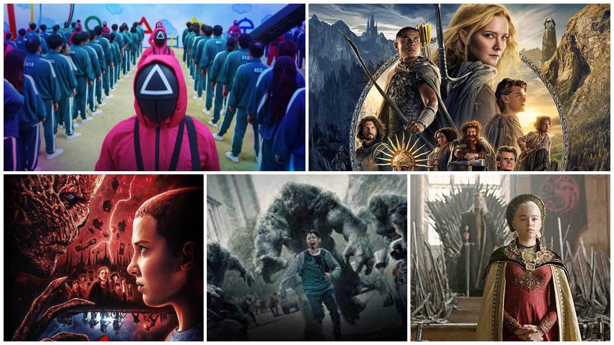 most awaited sequels of english web series in 2023 rings of power season 2 house of the dragon season 2 stranger things season 5 squid game season 2 hellbound season2