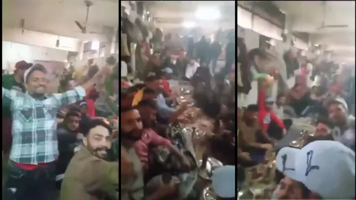 लुधियाना सेंट्रल जेल में म्यूजिक बजा कर चल रही पार्टी, Photo Social media