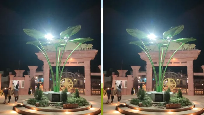 सूर्यवंश की राजधानी अब सौर ऊर्जा से जगमगाई, इस खास ट्री ने बढ़ाई भव्यता