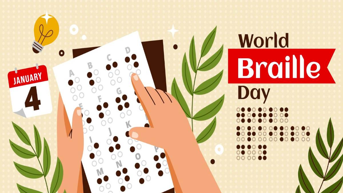 World Braille Day 2024 किसने की थी इस दिन को मनाने की शुरुआत और कैसे