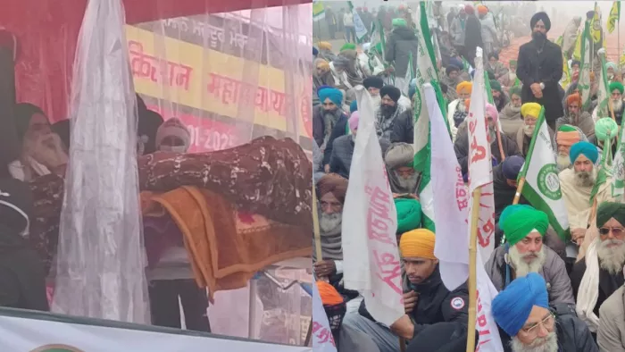 विशेष केबिन में शिफ्ट हुए डल्लेवाल, यहीं से करेंगे किसानों को संबोधित। (जागरण फोटो)