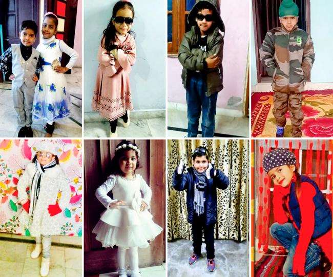 रैंप वाक में दिखा जालंधर के डिप्स स्कूल के बच्चों का आत्मविश्वास, दिखाई