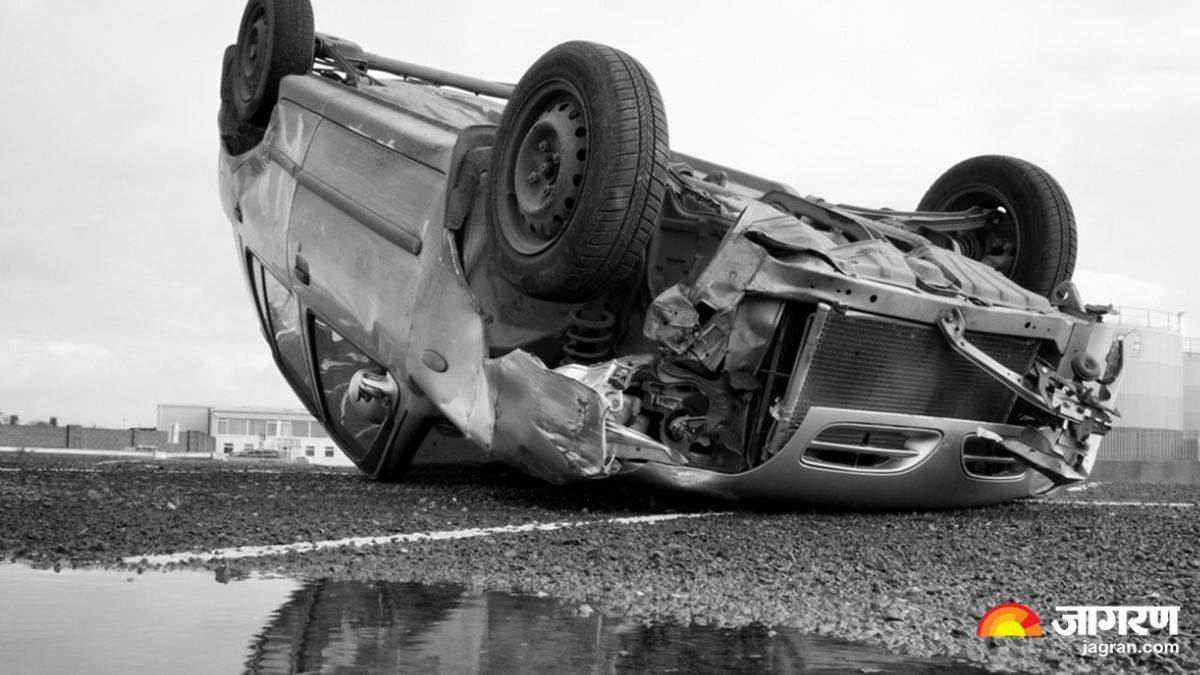 youth killed six injured in scorpio hyva collision in madhepura