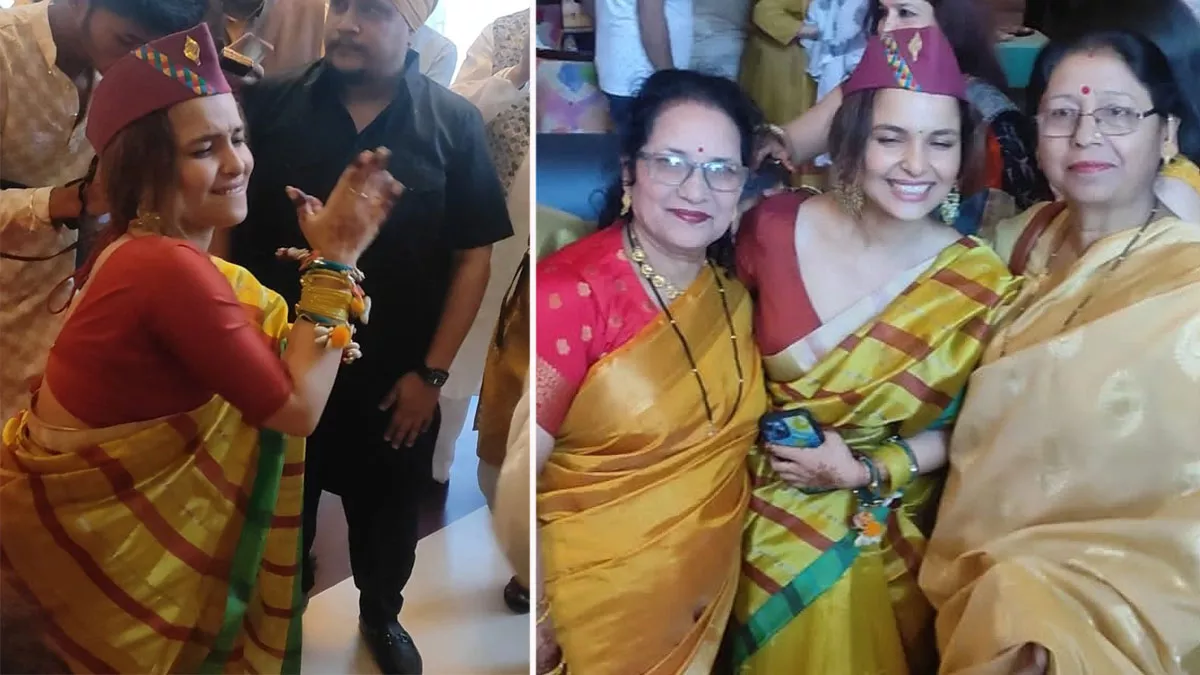 Chitrashi Rawat Marriage: मेहंदी में दिखा चक दे गर्ल का उत्‍तराखंडी अंदाज, पहाड़ी टोपी पहन थिरकीं, तस्‍वीरें