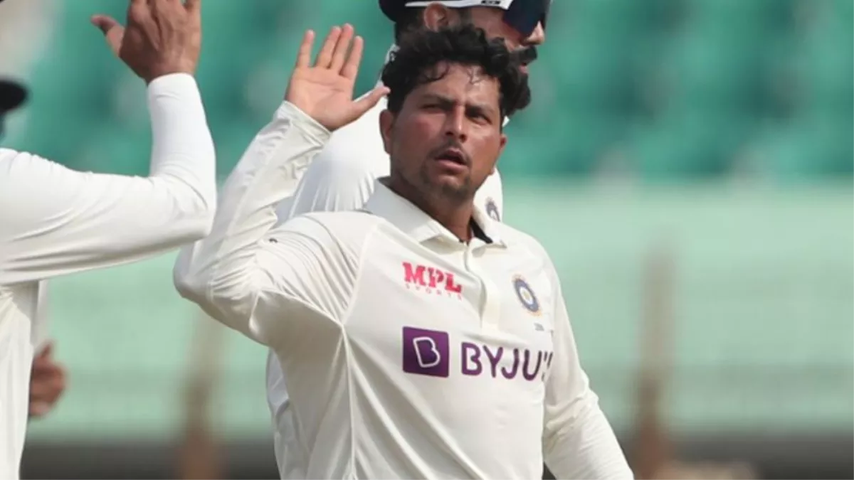 IND vs AUS 1st Test, Kuldeep Yadav (Photo-design)