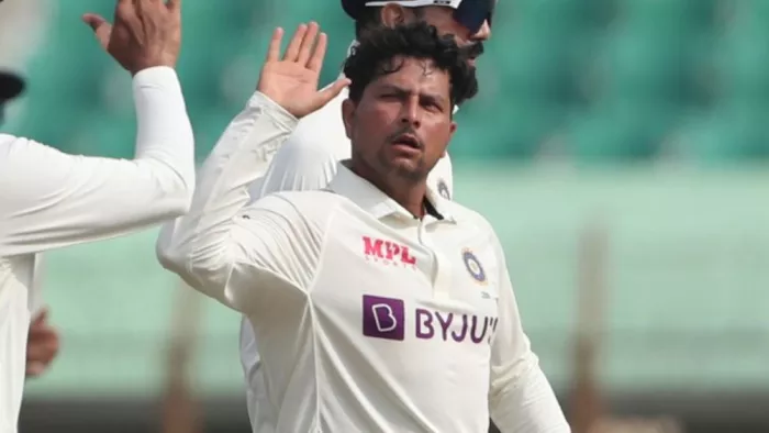 IND vs AUS 1st Test, Kuldeep Yadav (Photo-design)