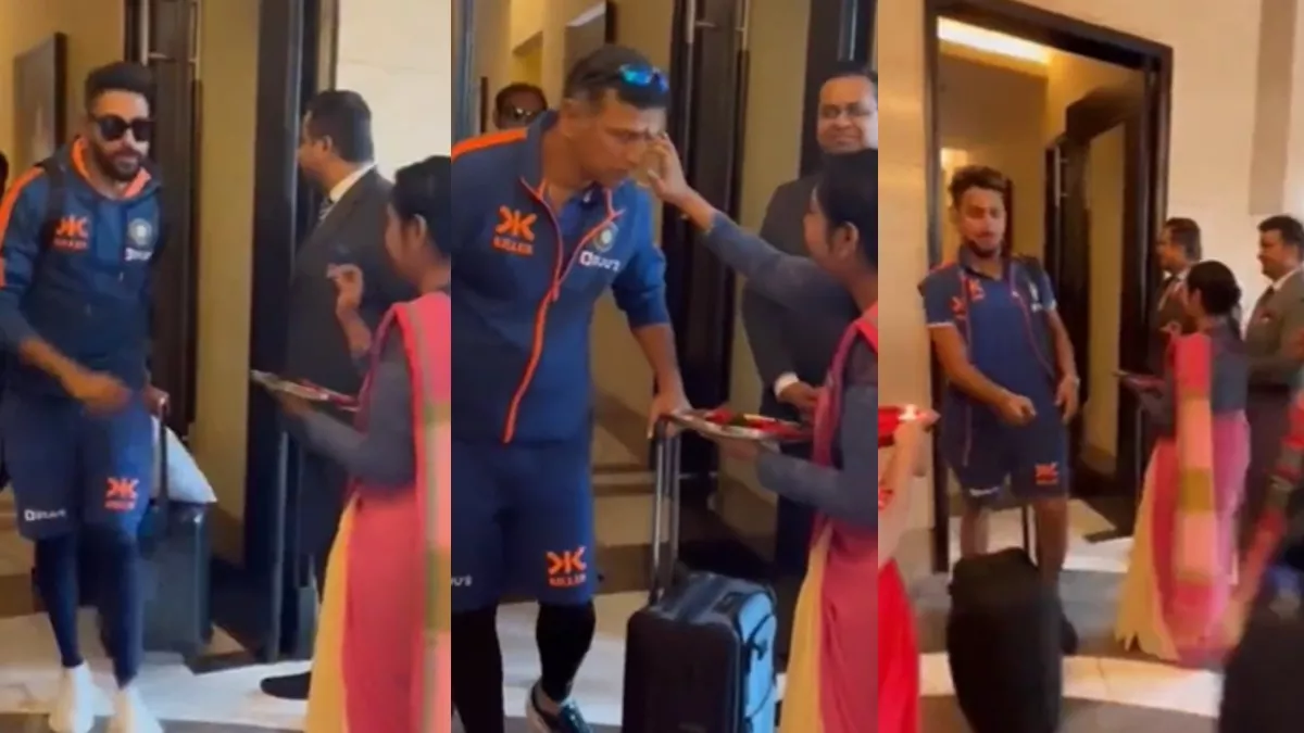IND vs AUS: बॉर्डर-गावस्कर ट्रॉफी से पहले उमरान-सिराज पर भड़के फैंस, होटल  में तिलक न लगवाने पर जमकर किया ट्रोल - ind vs aus test series 2023 umran  malik and mohammed siraj
