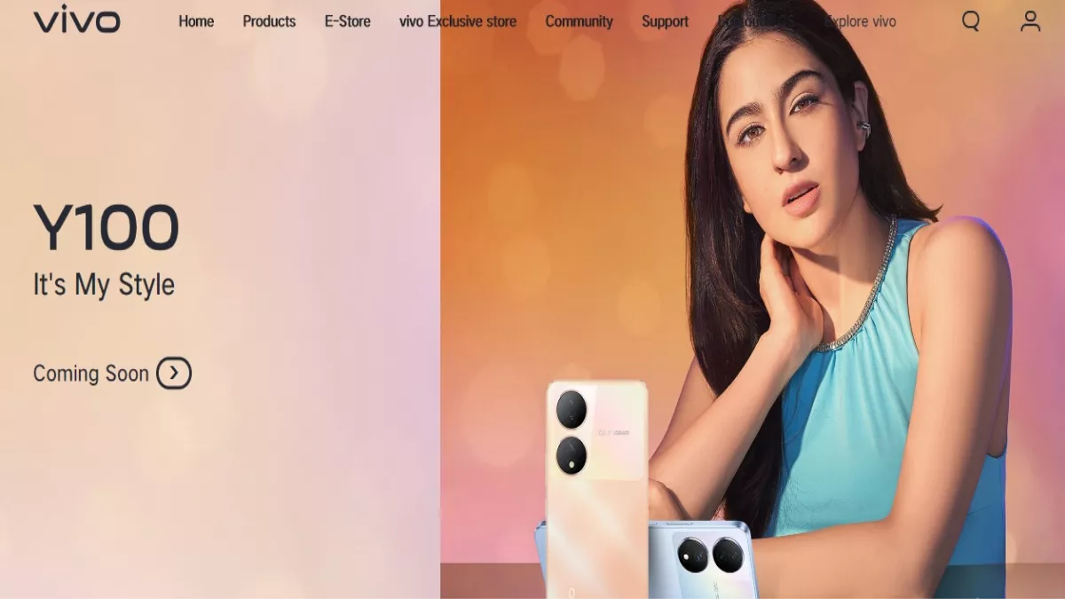 Vivo Y100 photo credit - Vivo India