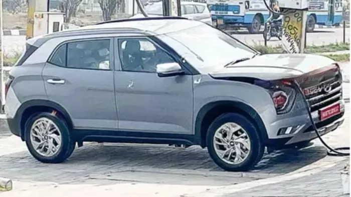 टेस्टिंग के दौरान दिखी Hyundai Creta EV