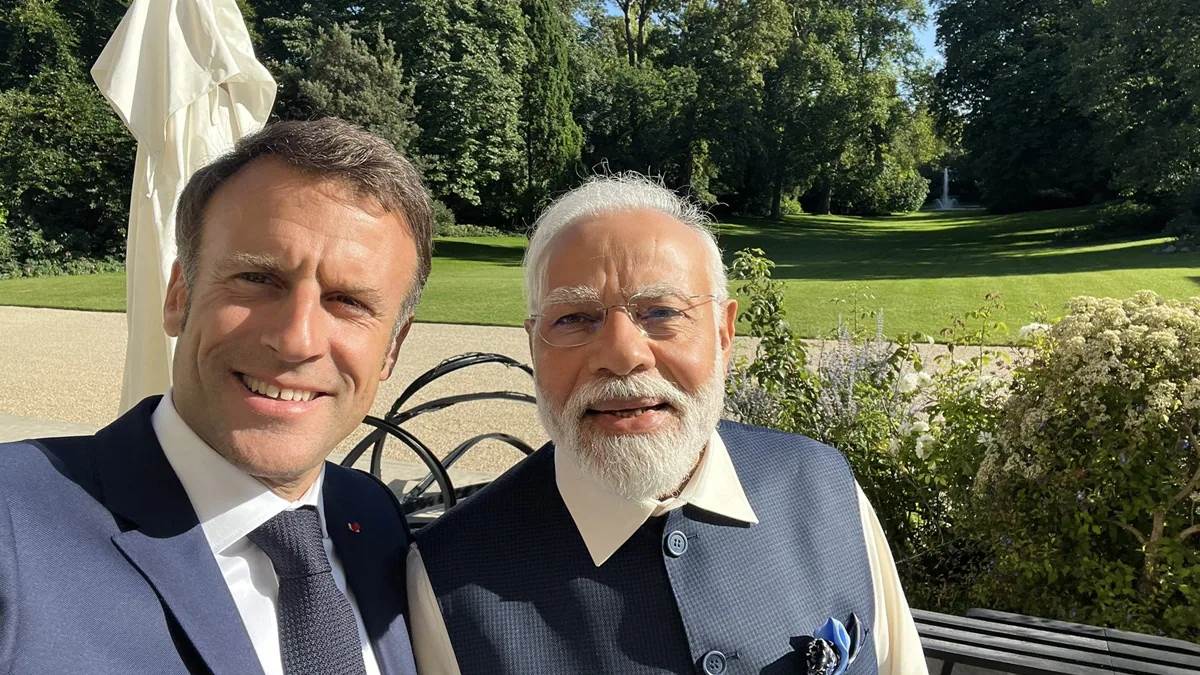 macron shares glimpses from exceptional india visit in new video