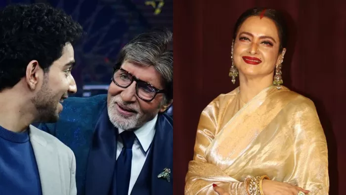अमिताभ बच्चन के सामने रेखा पर किया जोक? (Photo Credit- Instagram)