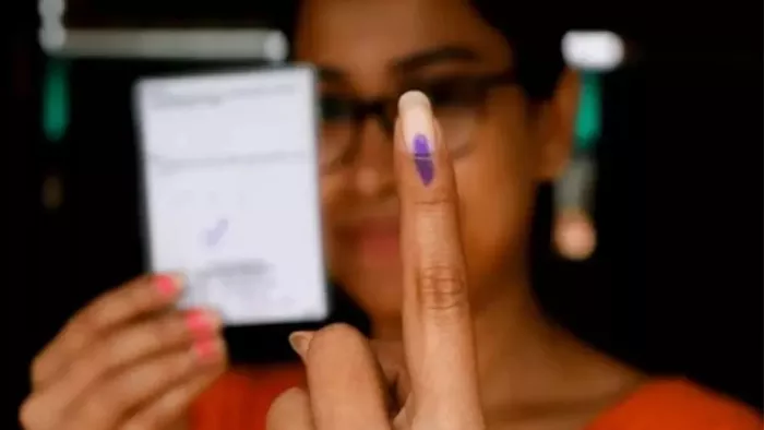 दिल्ली चुनाव के लिए आज मतदान हो रहा है। फाइल फोटो