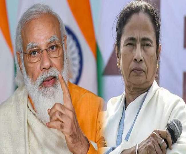 पीएम नरेंद्र मोदी और बंगाल की सीएम ममता बनर्जी
