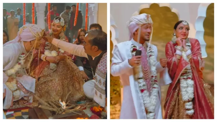 Tony Kakkar jasmin bhasin New video song Shadi karogi goes viral on social media