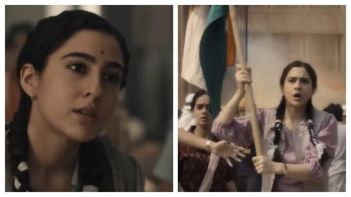 Ae Watan Mere Watan Trailer: अंग्रेजों के खिलाफ सारा अली खान ने उठाई आवाज, 'ऐ वतन मेरे वतन' का दमदार ट्रेलर रिलीज