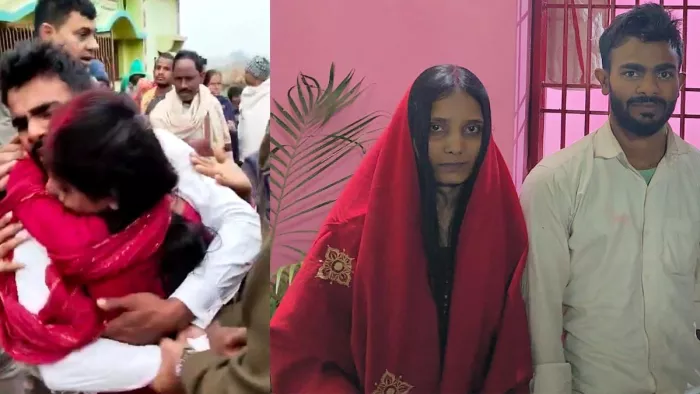 प्रेमी युगल ने शादी रचा एक दूसरे के साथ जीने मरने की खाई कसम