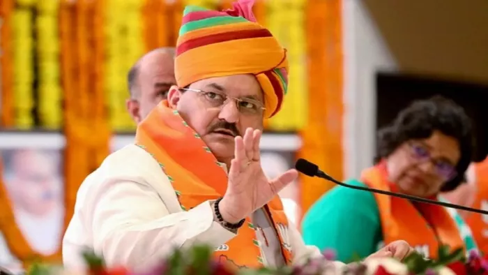 भाजपा के राष्ट्रीय अध्यक्ष जेपी नड्डा ने राज्यसभा से दिया इस्तीफा। फाइल फोटो।