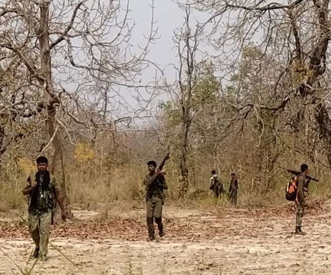 छत्तीसगढ़ में नक्सलियों के साथ भीषण मुठभेड़।