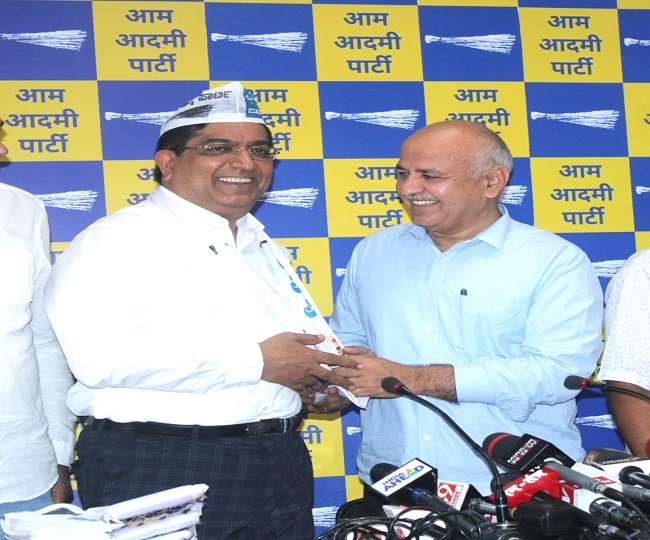 विस्तार में जुटी आम आदमी पार्टी के राहत की खबर, पार्टी में शामिल हुए कर्नाटक के पूर्व डीजीपी