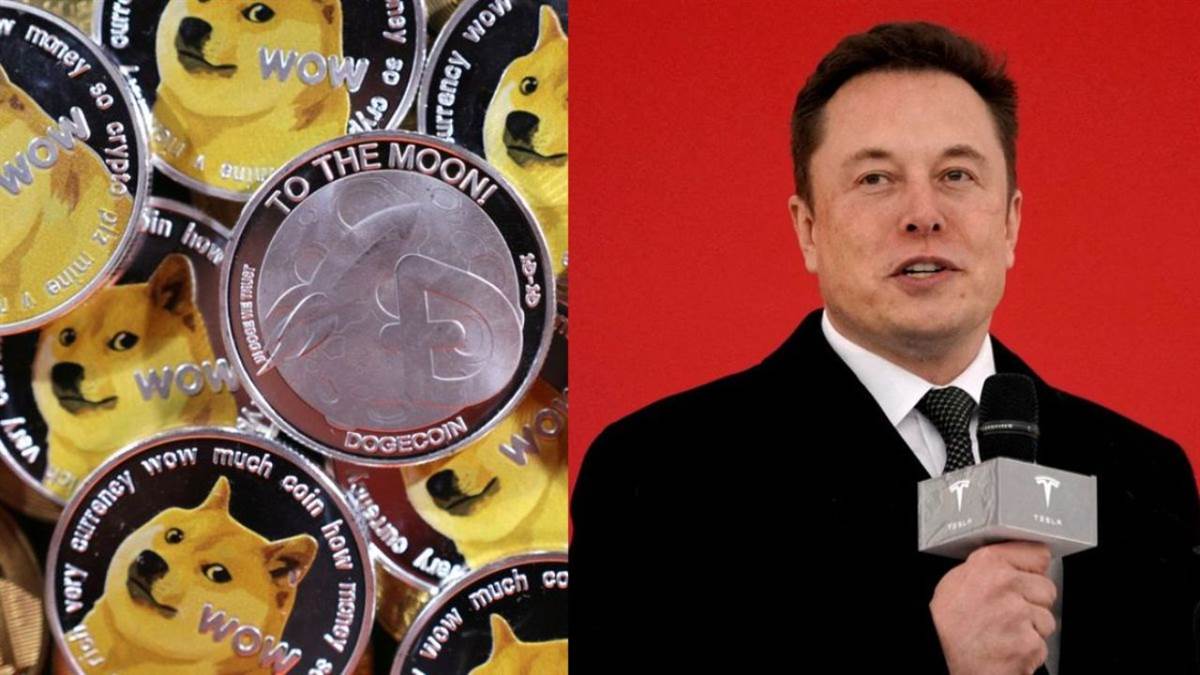 dogecoin price spike 30 percent after elon musk changes twitter logo with doge meme