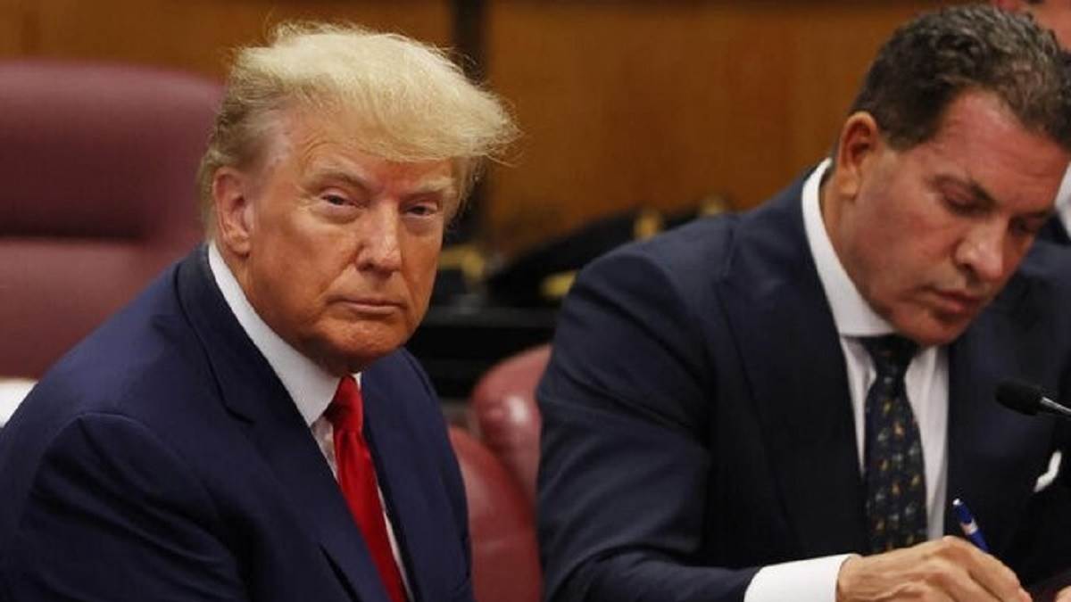 former us president donald trump in new york court security arrangements tighten