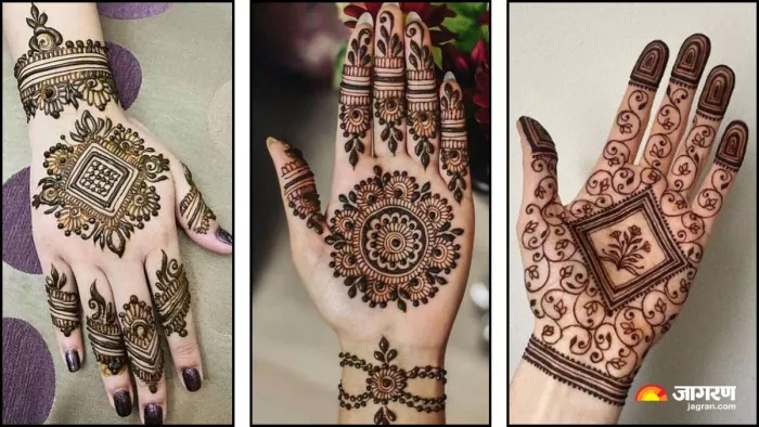 Navratri 2025 Mehndi Designs: अष्टमी पर हाथों की खूबसूरती बढ़ाएंगे 5 सिंपल मेहंदी डिजाइन्स (Image Source: Instagram)