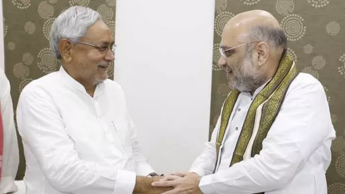 वक्फ बिल को पेश करने से पहले अमित शाह ने जेडीयू नेताओं के साथ बातचीत की थी: संजय झा।(फाइल फोटो)