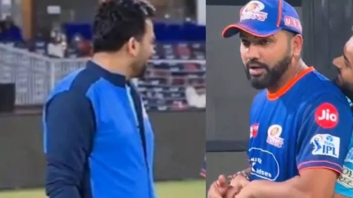 Rohit Sharma और Zaheer Khan की लीट चैट का वीडियो वायरल