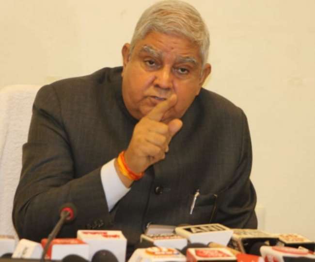 राज्यपाल जगदीप धनखड़ की हिंसा की घटना पर ट्वीट