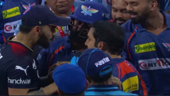 विराट और गंभीर के बीच हुआ विवाद। फाइल फोटो
