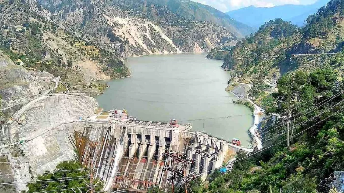 भारत ने चिनाब नदी पर बने बगलिहार बांध का पानी रोका। फाइल फोटो- सोशल मीडिया