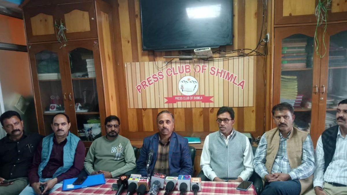 teachers union in himachal is rigid about its demands not afraid of suspension agitation will continue