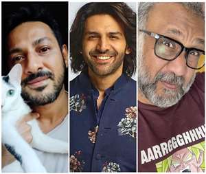 अपूर्व असरानी, कार्तिक आर्यन, अनुभव सिन्हा, फोटो साभार: Instagram