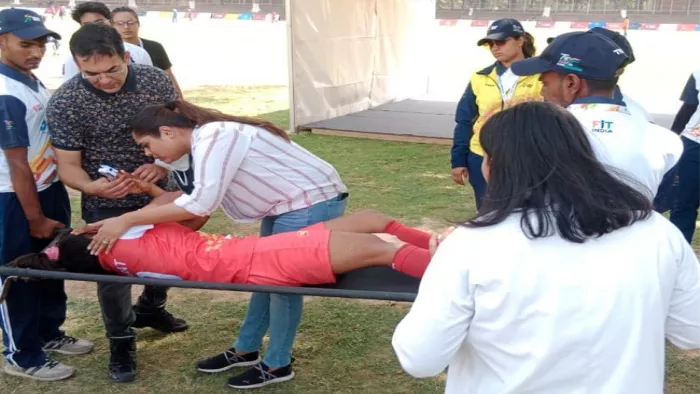 पीयू में खेलो इंडिया यूथ गेम्स का आगाज। (जागरण)