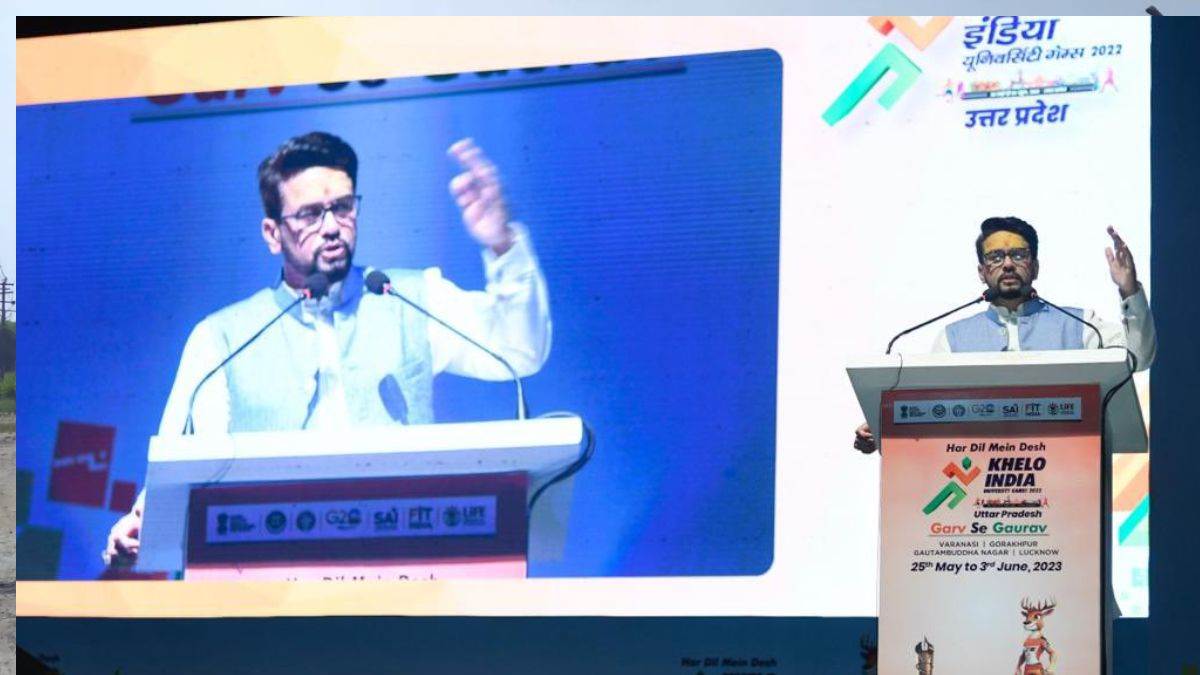 sports minister anurag thakur announced khelo india center will be in every district by2024