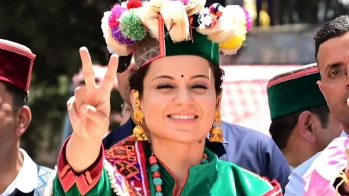 मंडी लोकसभा सीट से कंगना रनौत ने लड़ा चुनाव (Photo Credit-Instagram)