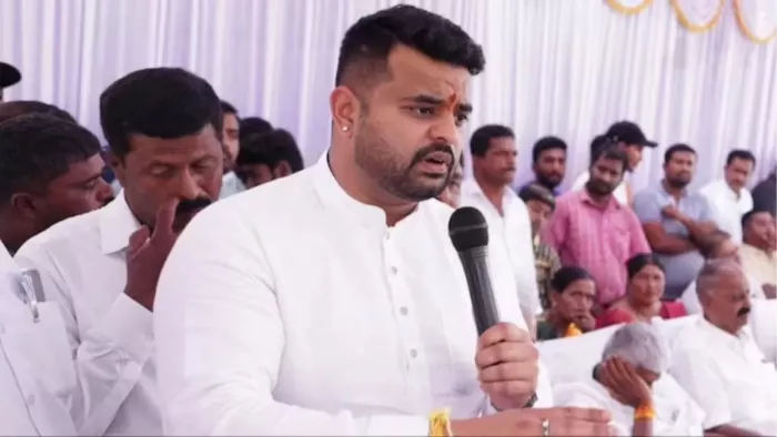 Hassan Election 2024 Result: अश्लील वीडियो का आरोपी प्रज्वल रेवन्ना पीछे। फाइल फोटो।