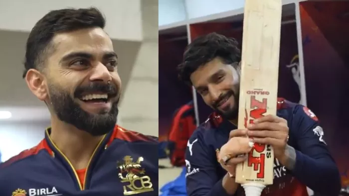 Virat Kohli के ड्रेसिंग रूम का VIDEO वायरल