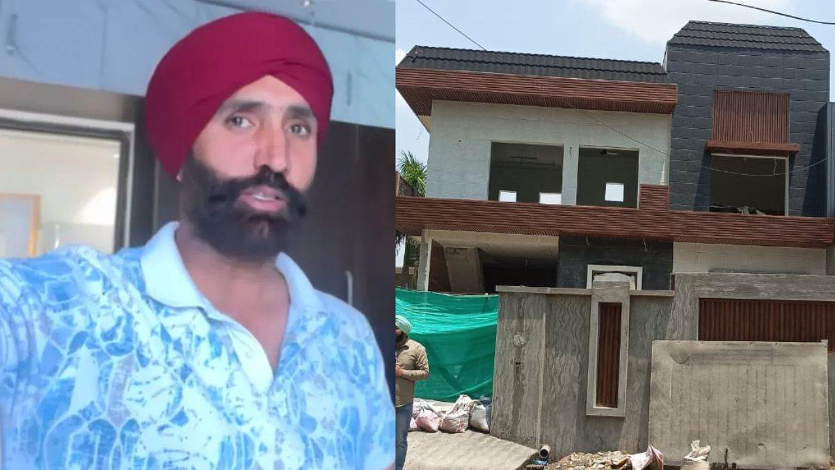 youtuber jasbir singh was building a luxurious mansion in the village neighbors told how he earned money