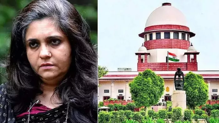 तीस्ता सीतलवाड़ के खिलाफ गुजरात दंगा मामले में निर्दोष लोगों को फंसाने के लिए सुबूत गढ़ने के आरोप है।