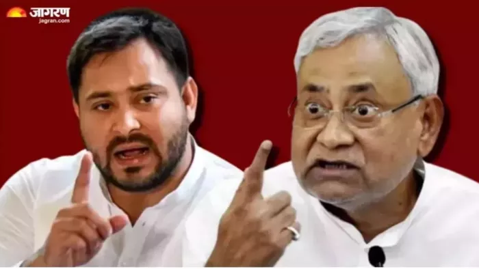 जदयू नेता ने तेजस्वी यादव पर बोला हमला। फोटो- जागरण