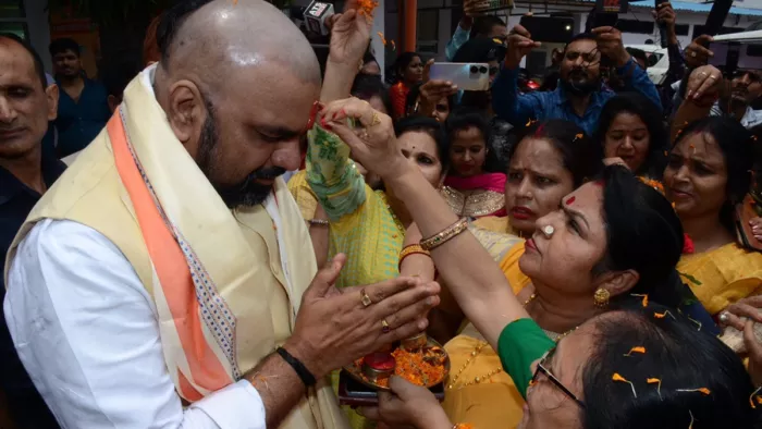 सम्राट चौधरी ने दे दिया बड़ा मैसेज (जागरण)