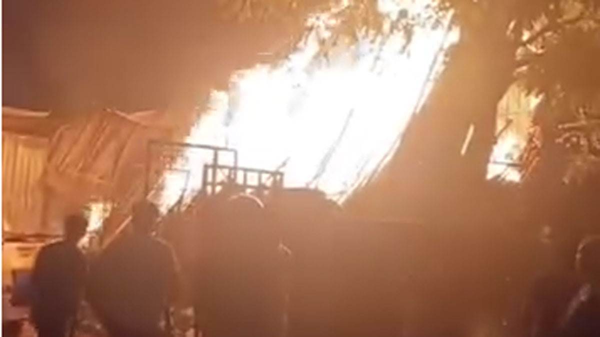 rishikesh wedding point fire vehicles destroyed school closed