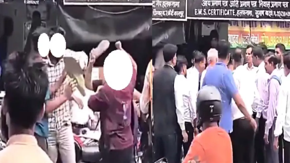 Kanpur News: 6 सेकेंड में 9 बार चप्पलों से पीटा... कानपुर में छेड़खानी करने पर लड़की ने सिखाया सबक, Video Viral